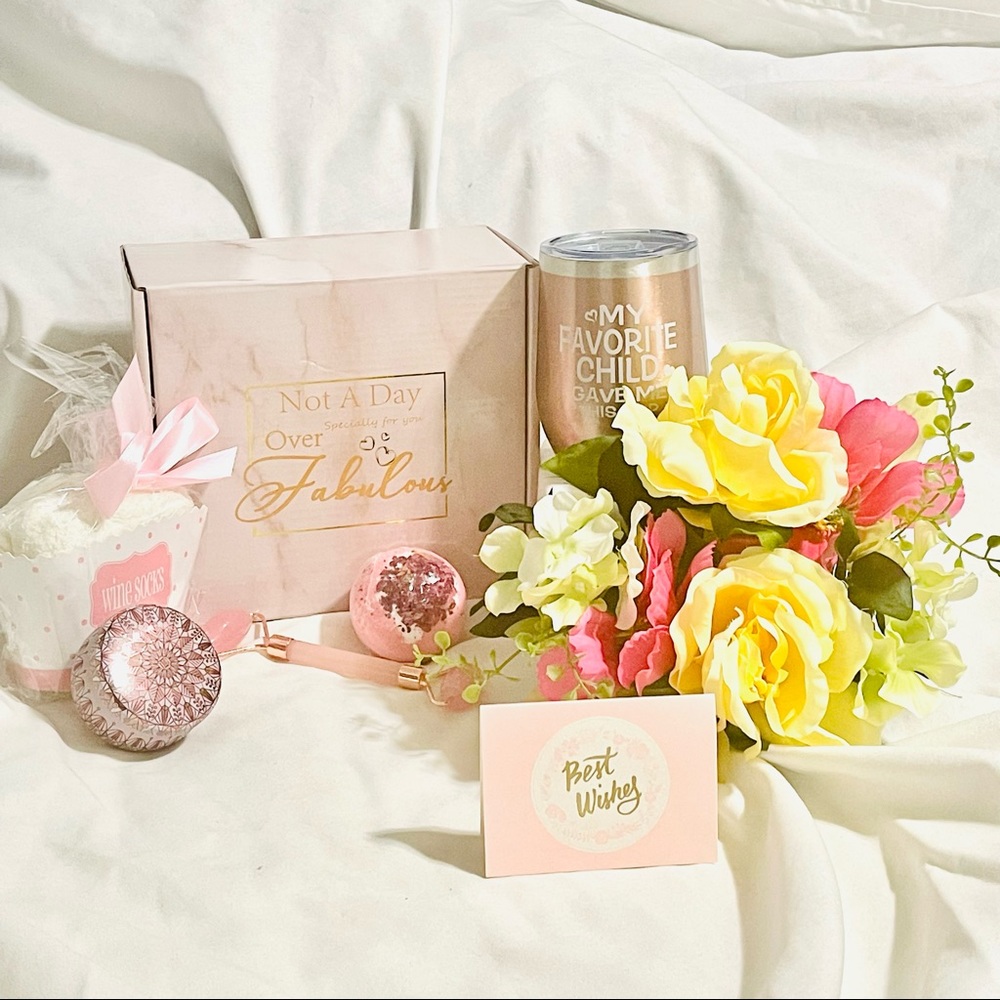"My Favorite child gave me this", Mother's Day Birthday gift spa gift set box